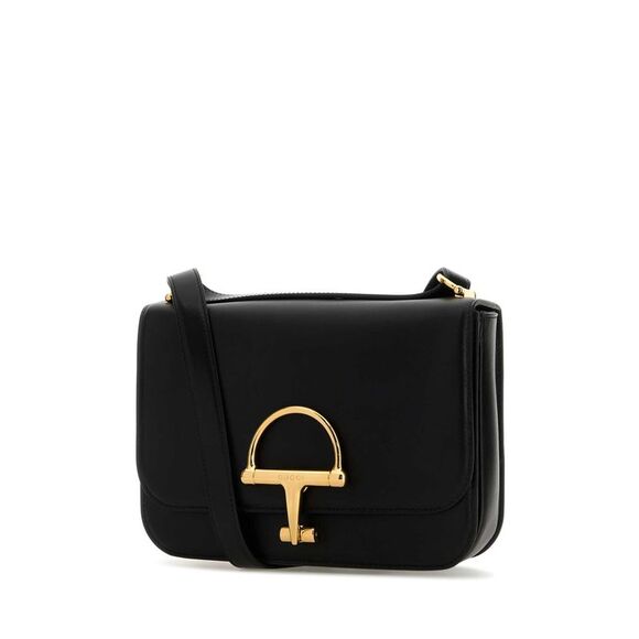 Gucci Women Black Leather Small Gucci Siena Shoulder Bag - Picture 2 of 2